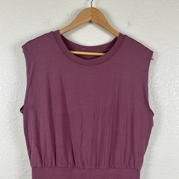 Athleta Santorini Cinch Sleeveless Midi Dress Size Medium Women - Picture 4 of 15